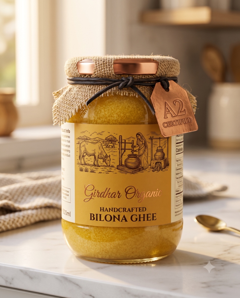 Girdhar Organic A2 Bilona Ghee